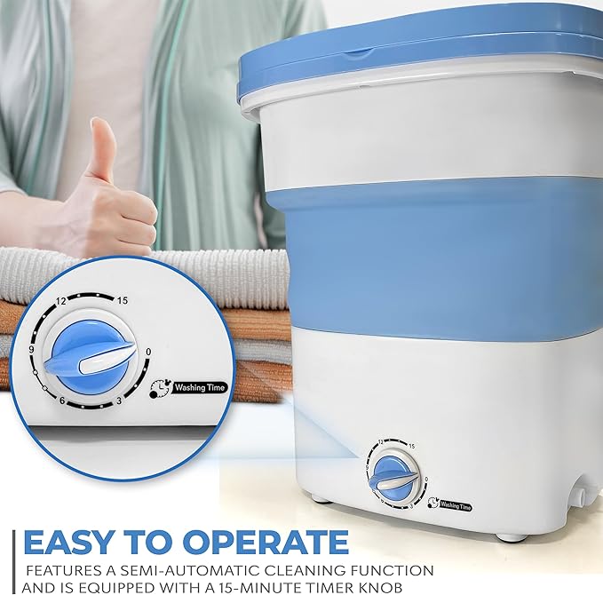 GRABIO™                       Folding Washing Machine